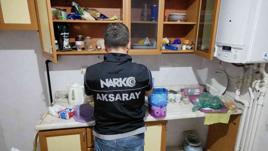 Aksaray’da Uyuşturucu Operasyonu: 2 Gözaltı