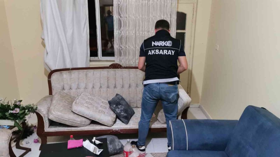 Aksaray’da Uyuşturucu Operasyonu: 2 Gözaltı