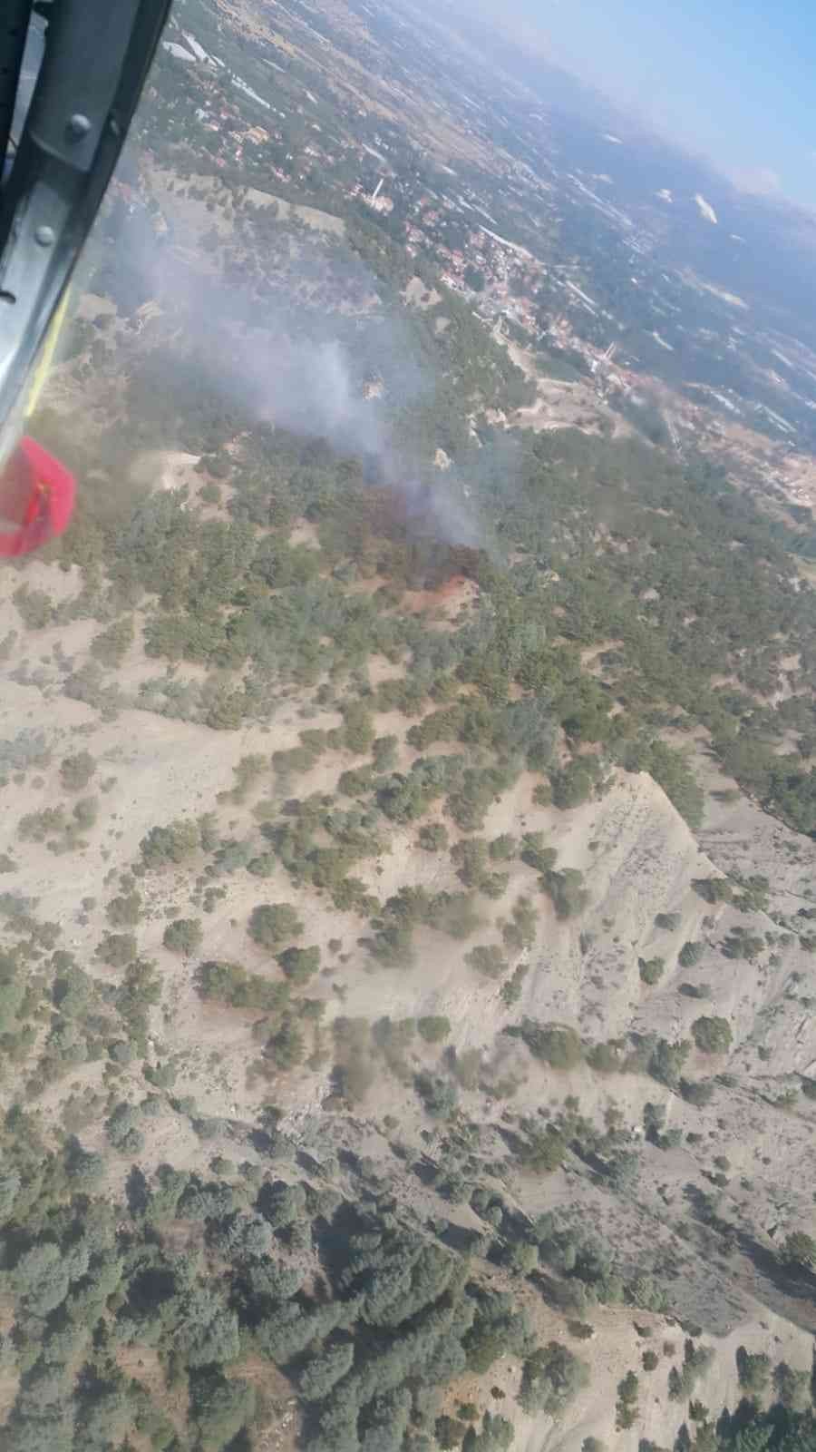 Antalya’da Çıkan Orman Yangını Kısmen Kontrol Altına Alındı