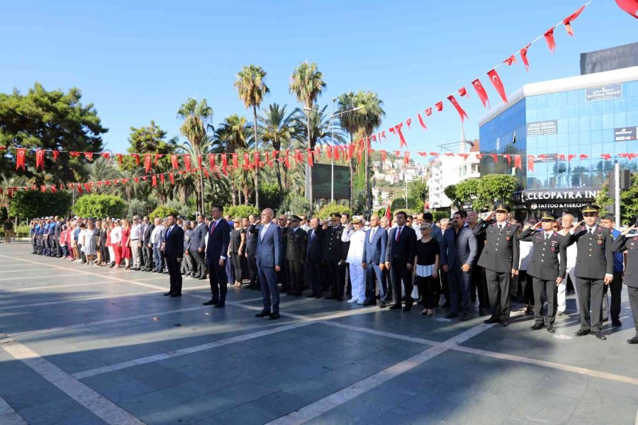 Alanya’da 30 Ağustos Zafer Bayramı Coşkuyla Kutlandı