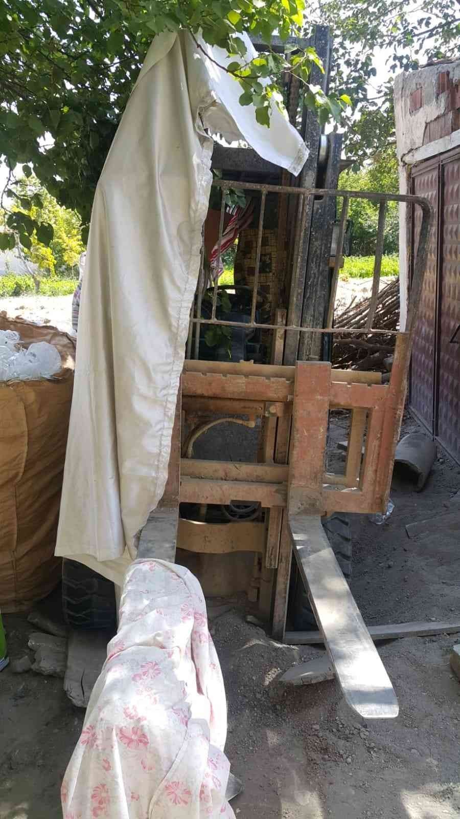 450 Bin Tl’lik İş Makinesini Çalan 2 Şahıs Yakalandı