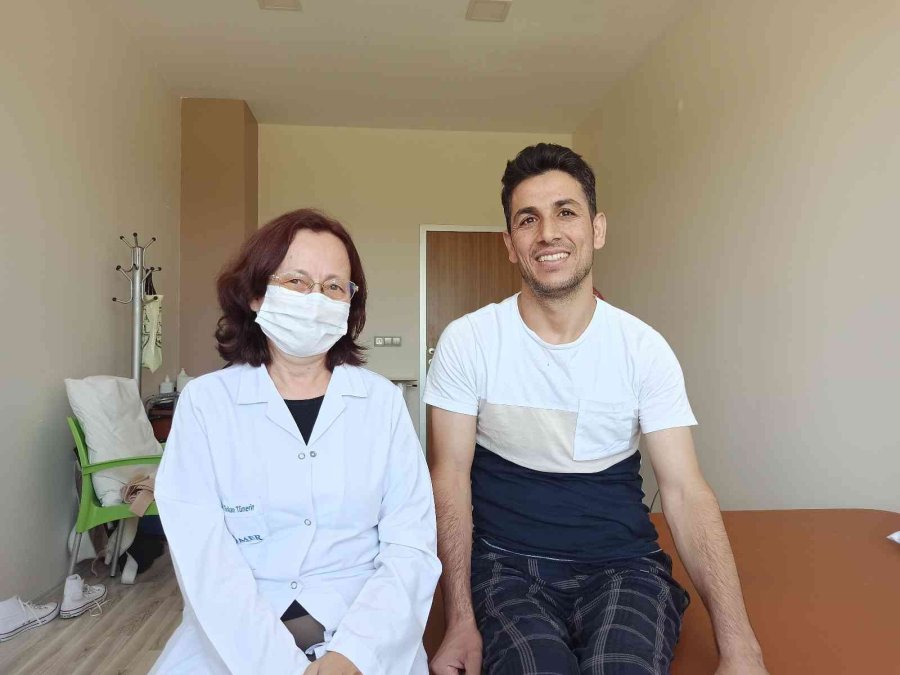 Belden Altı Felç Olan Serhan Yiğit’in Artık Yüzü Gülüyor