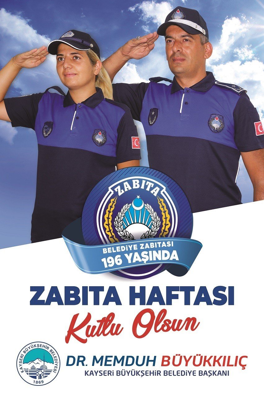 Başkan Büyükkılıç’tan Zabıta Haftası 196. Yıl Mesajı