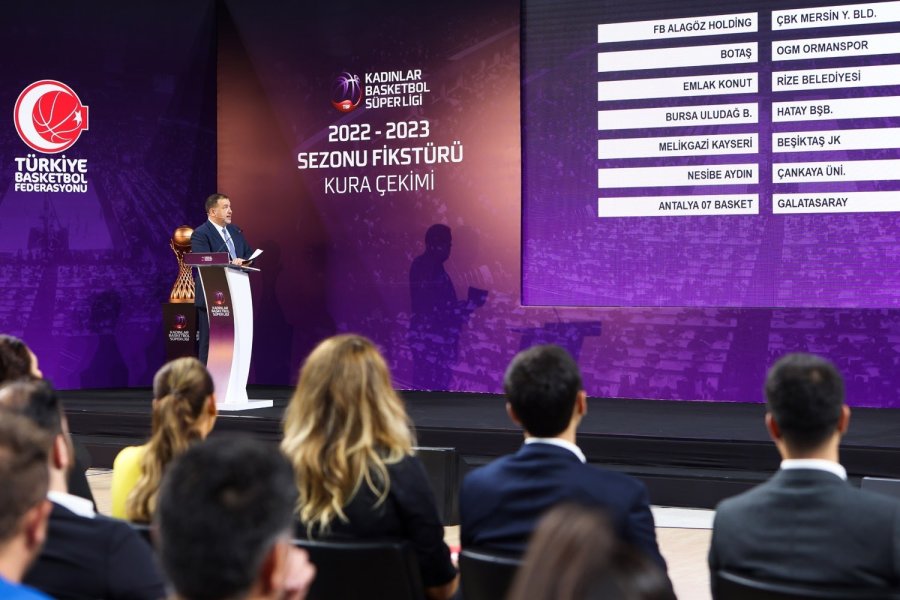 Melikgazi Kayseri Basketbol’un Fikstürü Belli Oldu