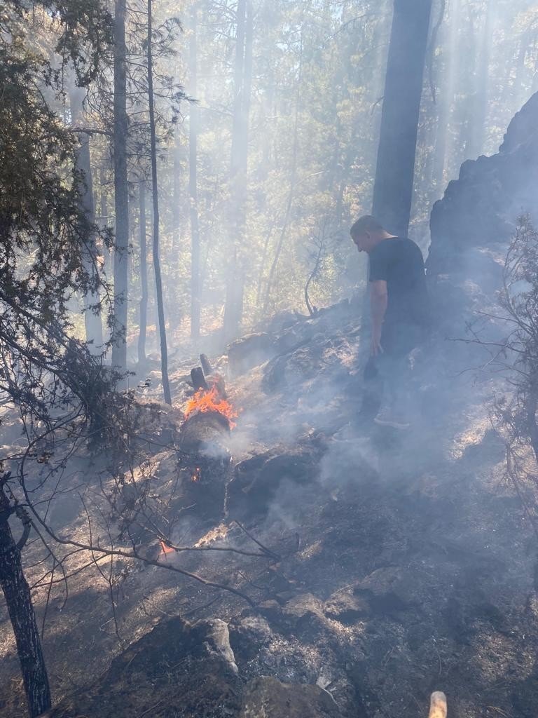 Antalya’da Orman Yangını Kontrol Altına Alındı