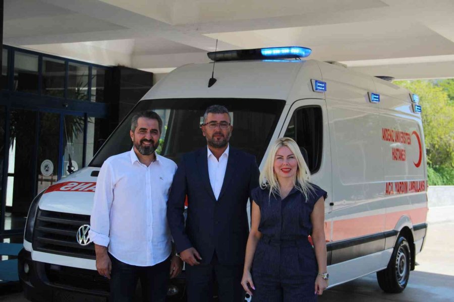 Akdeniz Üniversitesi Hastanesine Hayat Kurtaran Bağış