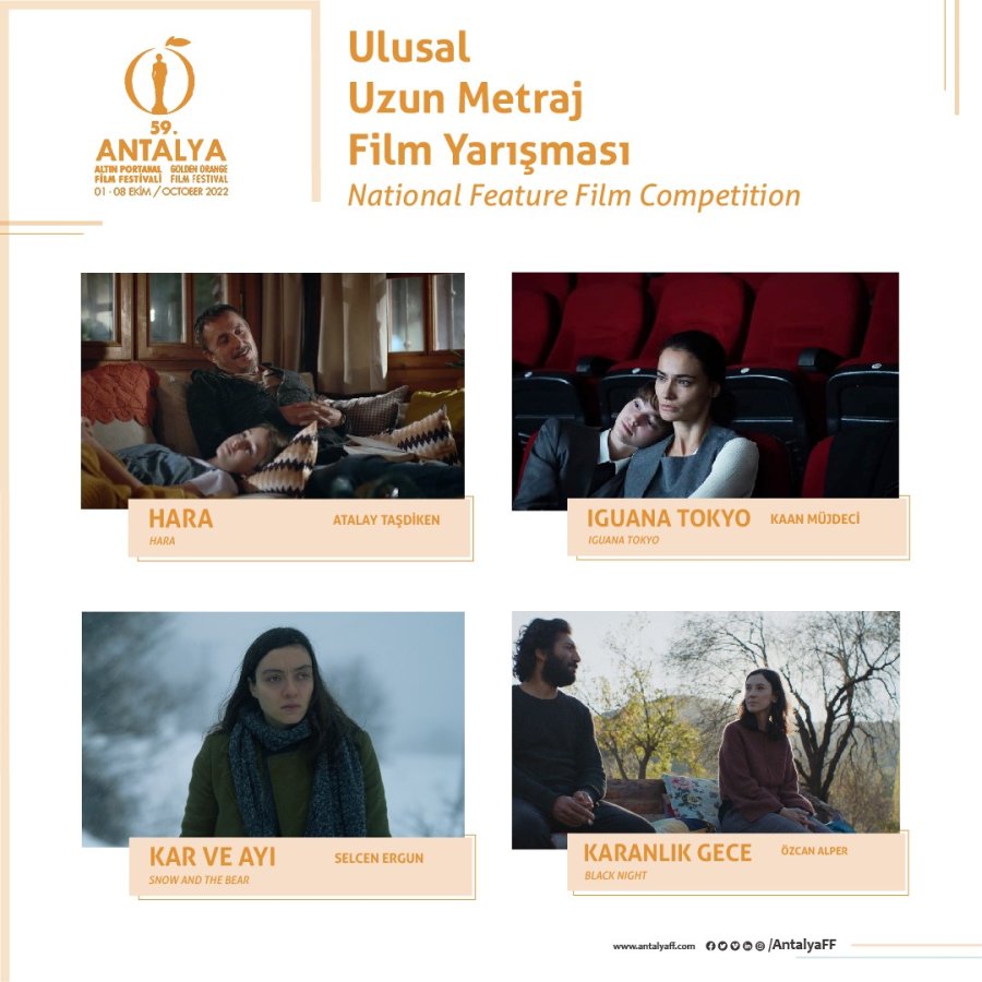 59. Antalya Altın Portakal Film Festivali’nde Ulusal Yarışma Filmleri Belli Oldu