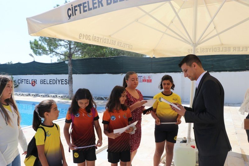 Çifteler’de “yaz Spor Kursları Kapanış Ve Sertifika Programı” Düzenlendi