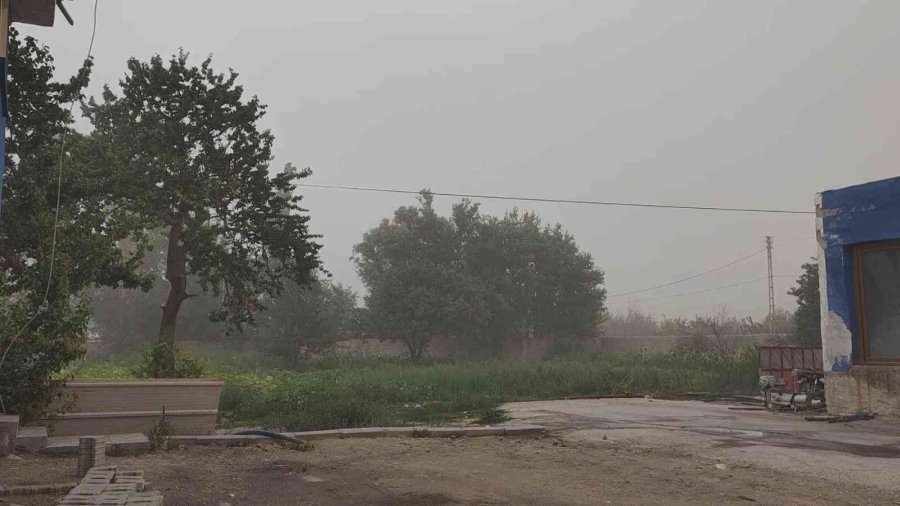 Develi’de Toz Bulutu Hayatı Olumsuz Etkiledi