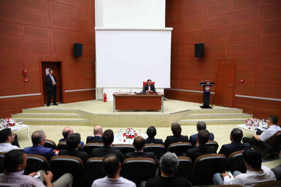 Üniversitelerde Huzur Ve Güveni Artırma İl Komisyonu Toplandı