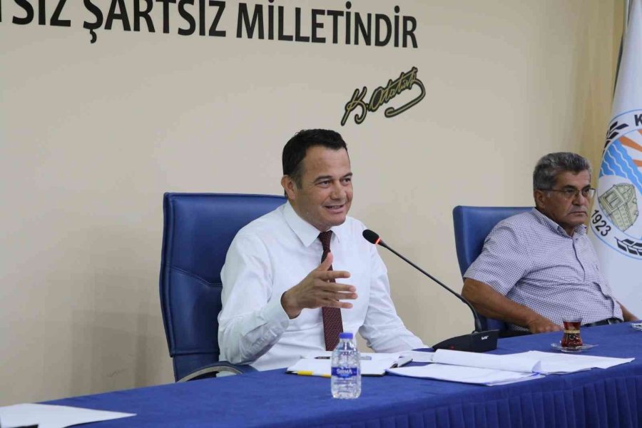 Kaş Belediyesi’nin Eylül Ayı Meclis Toplantısı Yapıldı