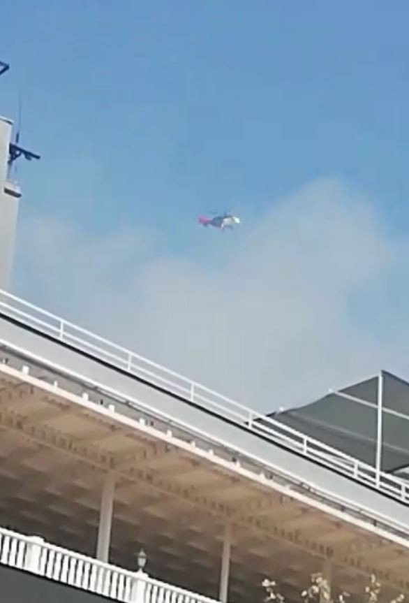 Alanya’da Korkutan Otel Yangını Söndürüldü