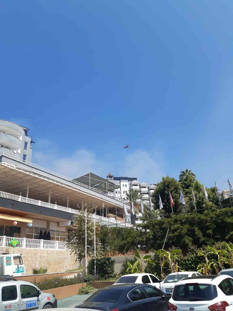 Alanya’da Korkutan Otel Yangını