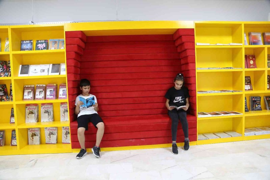 Büyükşehir’in Dokuzuncu Kütüphanesini 35 Günde 53 Bin Kişi Ziyaret Etti