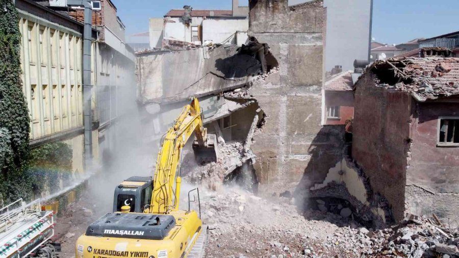 Aksaray’da Kentsel Dönüşümde 15 Bin Metrekare Alan Açıldı