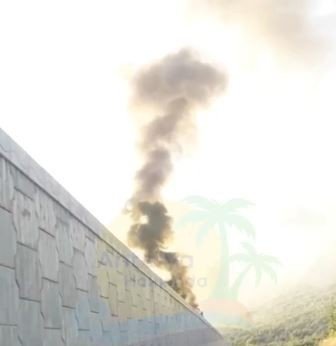 Yolcu Otobüsü Alev Alev Yandı