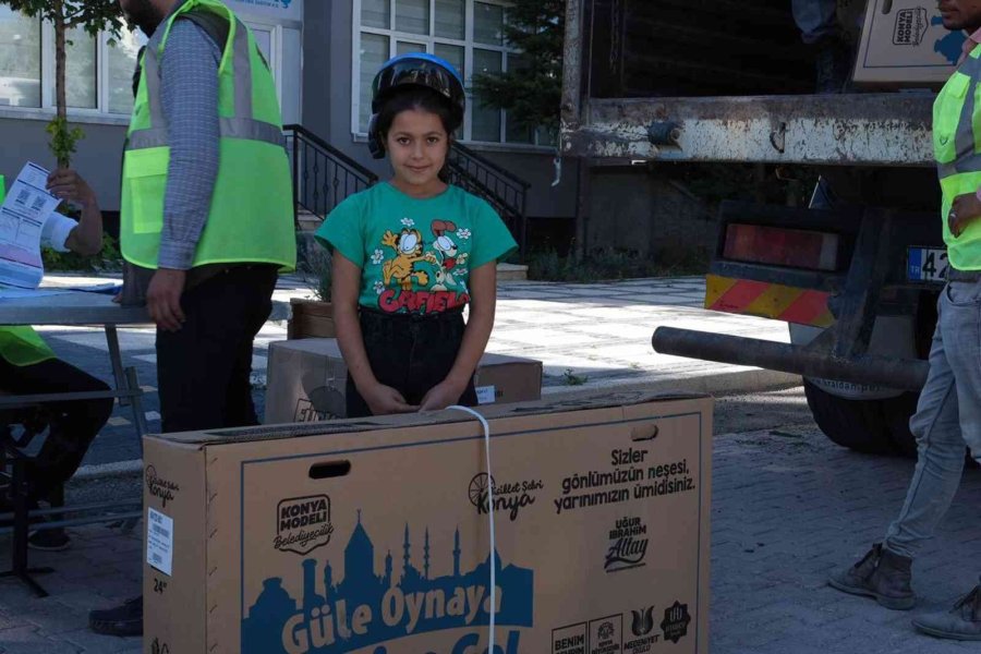 Başkan Altay: “güle Oynaya Camiye Gel Projemize Katılan Çocuklarımıza Bisiklet Dağıtmaya Başladık”
