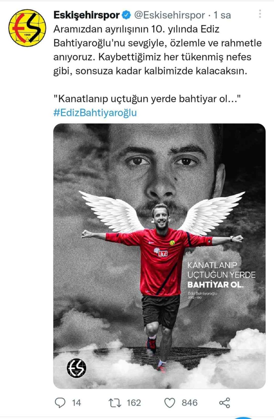 Ediz Bahtiyaroğlu Vefatının 10’uncu Yılında Unutulmadı