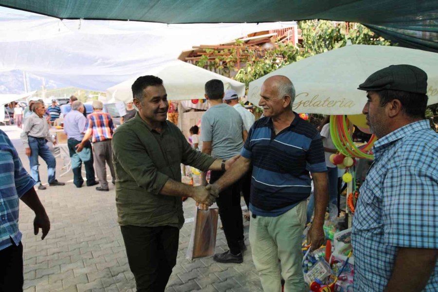 Başkan Yücel’e İbradı Ve Gündoğmuş’ta Sevgi Seli