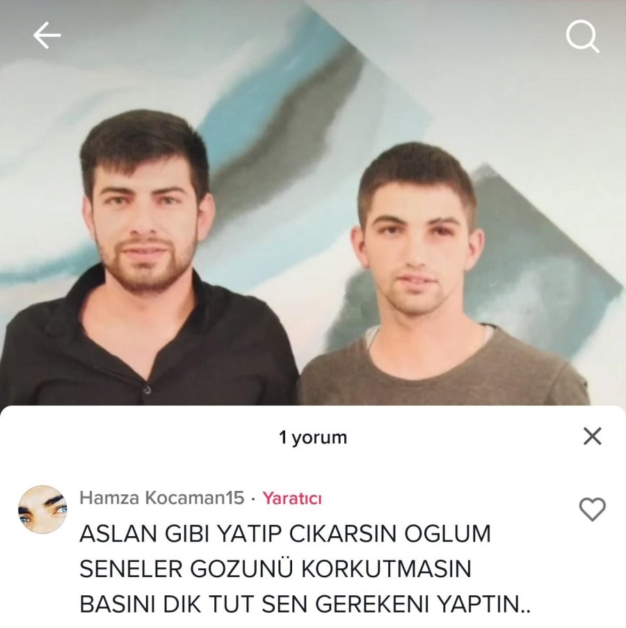 Oğlunu Öldüren Şahsın Ağabeyini Öldüren Baba: "çok Pişmanım Ama Tahrik Etti"