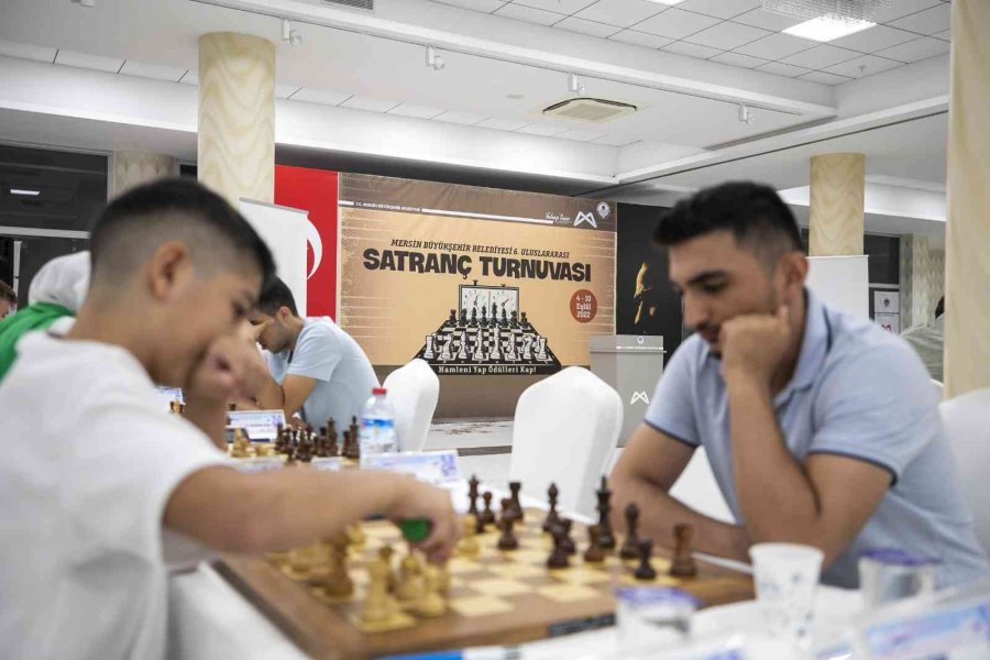 Mersin Büyükşehir Belediyesi 6. Uluslararası Satranç Turnuvası Başladı