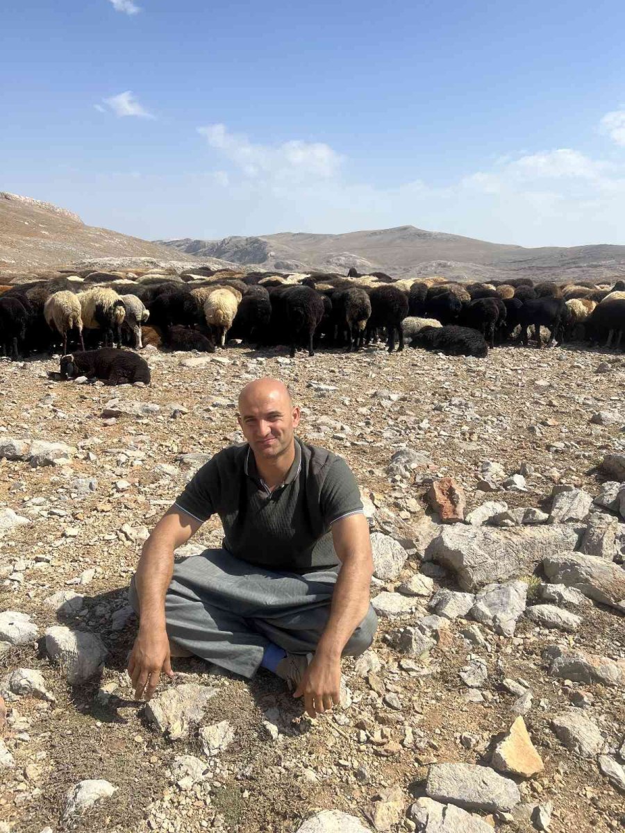 Kepenek Ve Şalvar Giydi Çobanlık Yaptı Bazlama Pişirdi