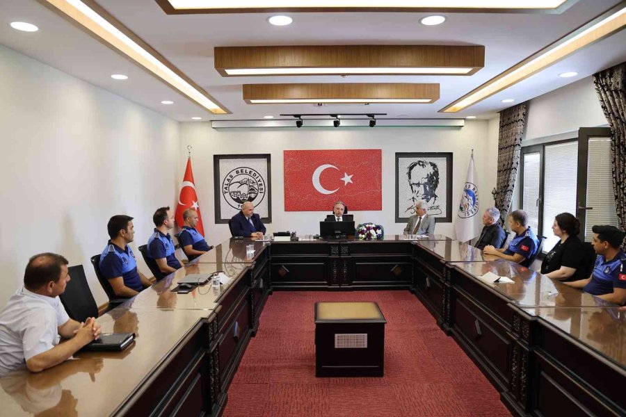 Başkan Yalçın, Zabıta Haftası’nı Kutladı