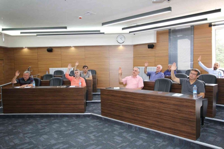 Hacılar Belediyesi Meclisi Eylül Ayı Toplantısını Yaptı