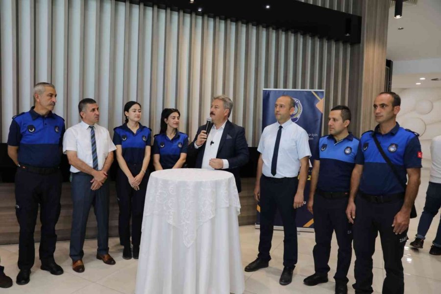 Başkan Palancıoğlu, Belediye Zabıtaları İle Bir Araya Geldi