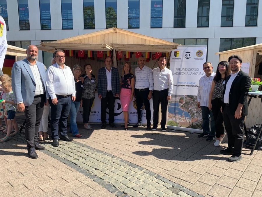 Kardeş Şehir Gladbeck’te Alanya Temsil Edildi