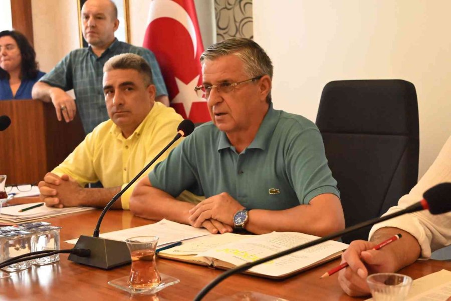 Kemer Belediyesi Eylül Ayı Meclis Toplantısı Yapıldı