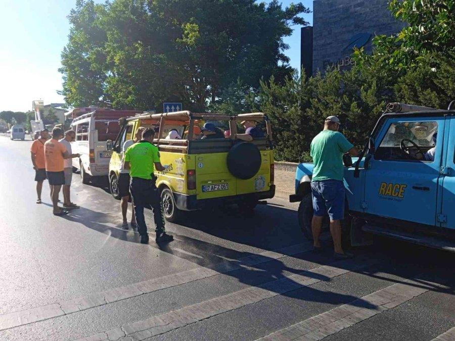 Alanya’da Safari Araçları Eşzamanlı Denetlendi