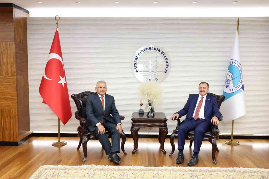 Veysel Eroğlu’ndan Başkan Büyükkıç’a Ziyaret
