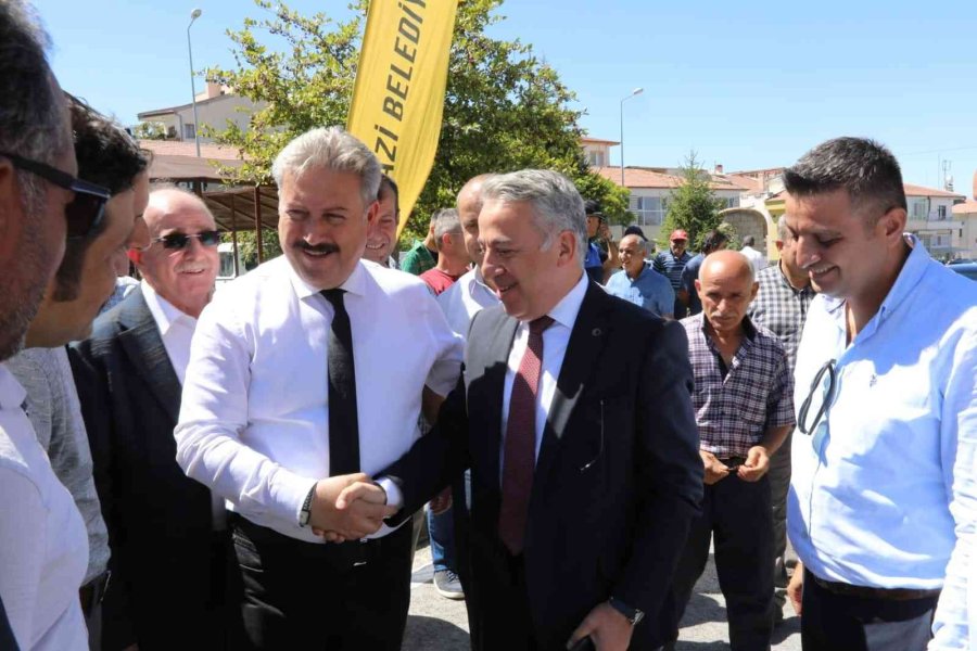 Başkan Palancıoğlu: “ekilip Hasat Edilen Nohutlar, Şimdi Sofralarımızda Yer Alacak”