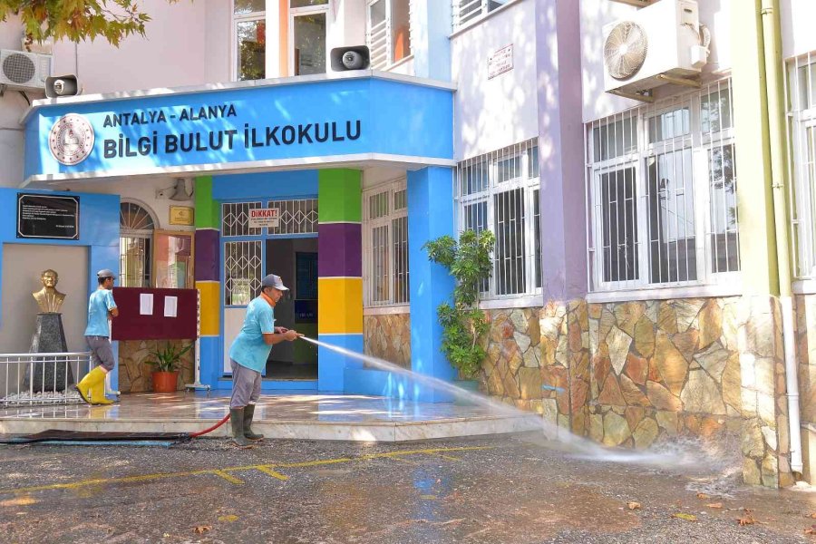 Alanya Belediyesi Okulları Yeni Eğitim Öğretim Yılına Hazırlıyor