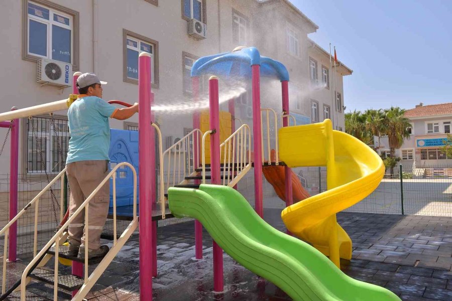 Alanya Belediyesi Okulları Yeni Eğitim Öğretim Yılına Hazırlıyor