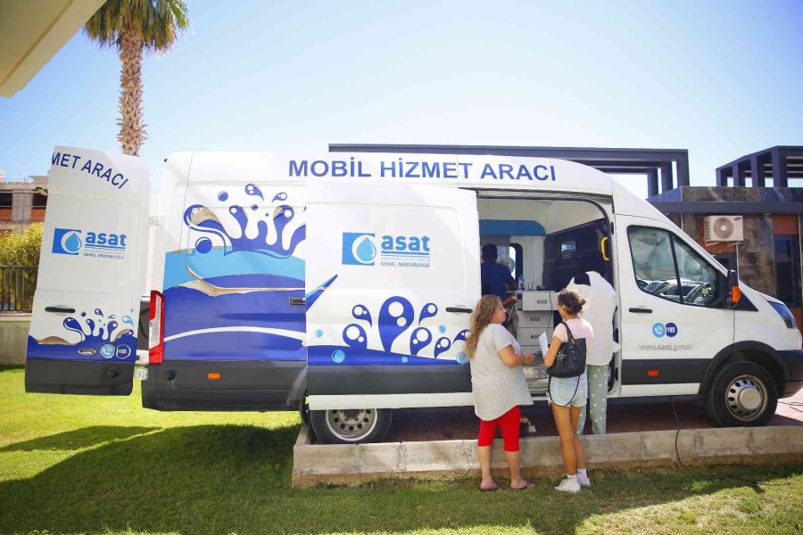 Mobil Hizmet Aracı İle Hizmet Vatandaşın Ayağına Gidiyor