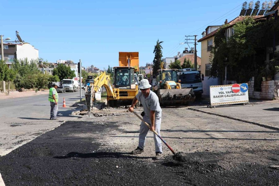 Barış Manço Bulvarı’nın Asfaltı Yenilendi