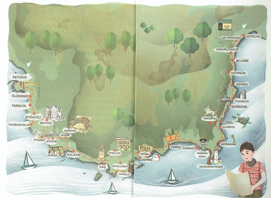 "sırt Çantalı Atlas Likya Yolu’nda" Yayınlandı