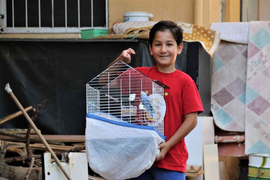 ’hayat Arkadaşım’ Dediği Kuşu Antalya’da Kayboldu, Mersin’de Bulundu