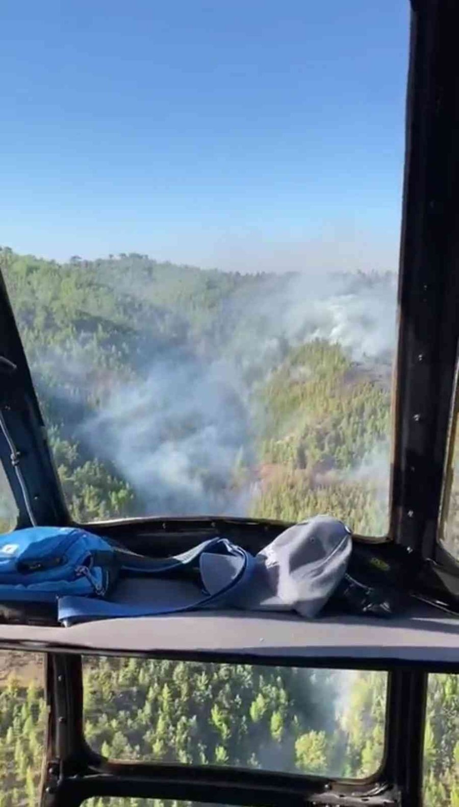 Alanya’da Orman Yangını