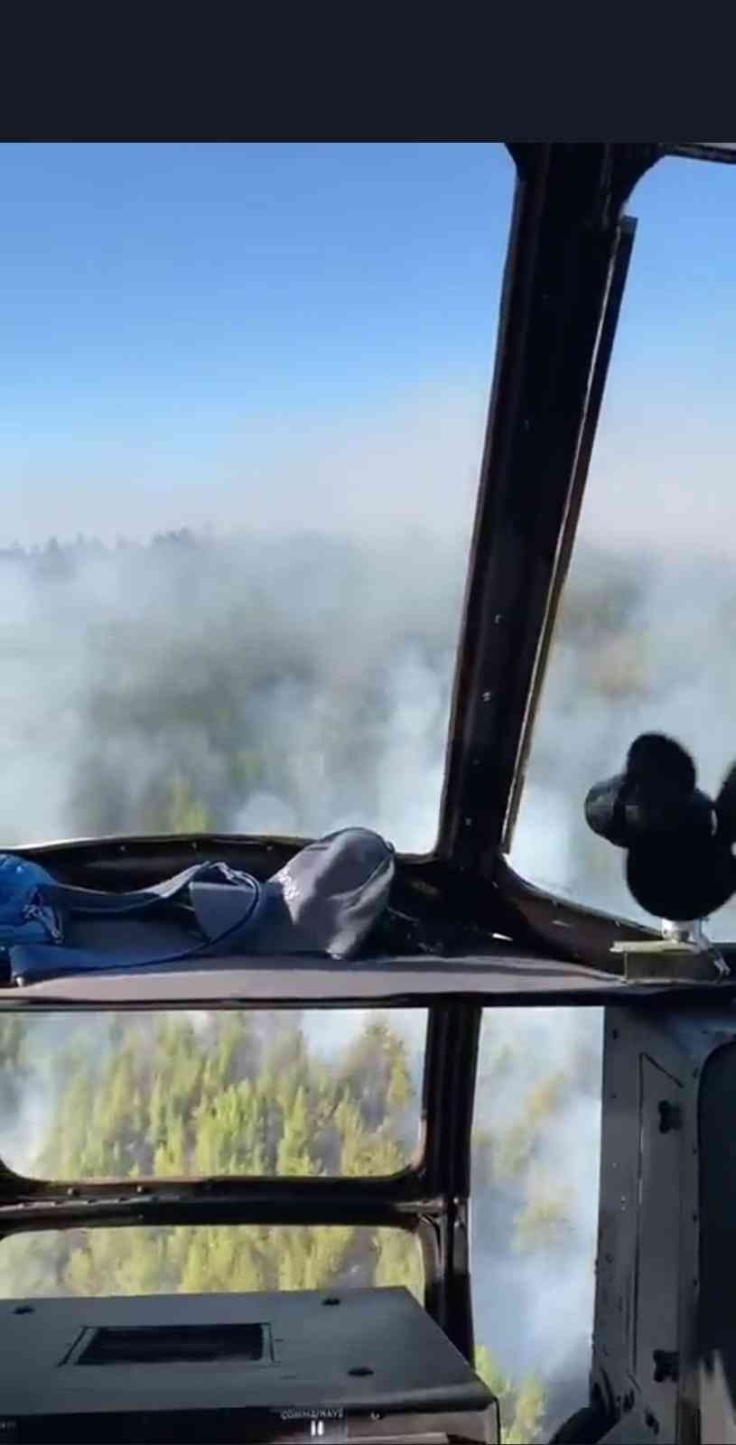 Alanya’da Orman Yangını