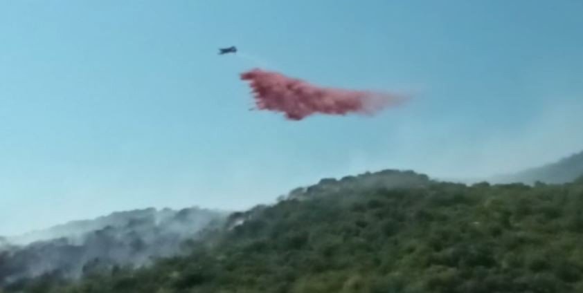 Demre’de Makilik Yangını Korkuttu