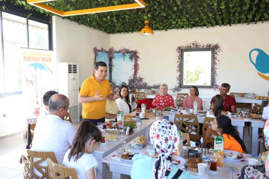 Tütüncü, Çölyaklı Ailelerle Buluştu