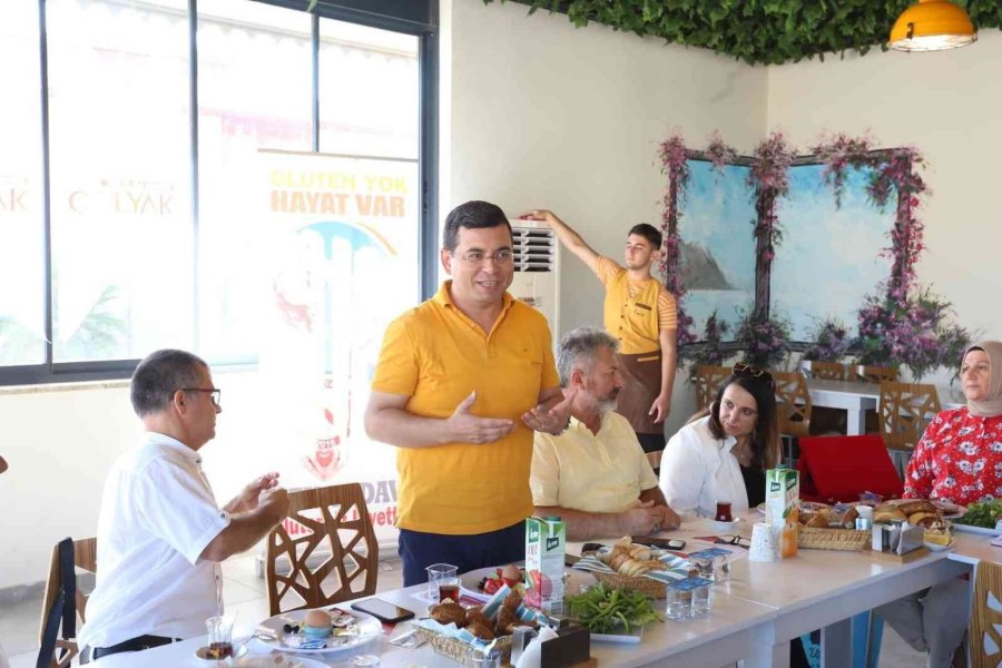 Tütüncü, Çölyaklı Ailelerle Buluştu