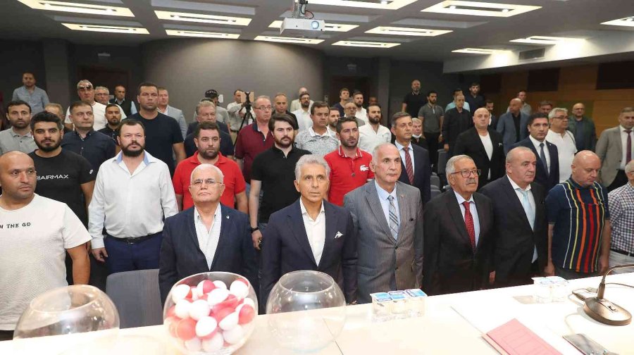 Bölgesel Amatör Lig Kura Ve Fikstür Çekimi Yapıldı