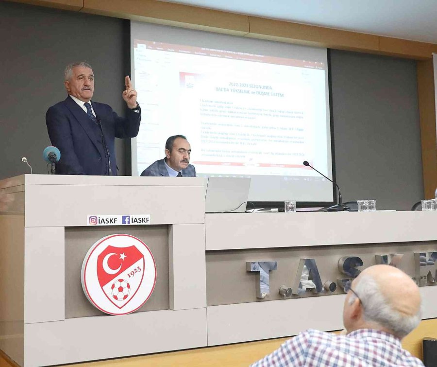 Bölgesel Amatör Lig Kura Ve Fikstür Çekimi Yapıldı