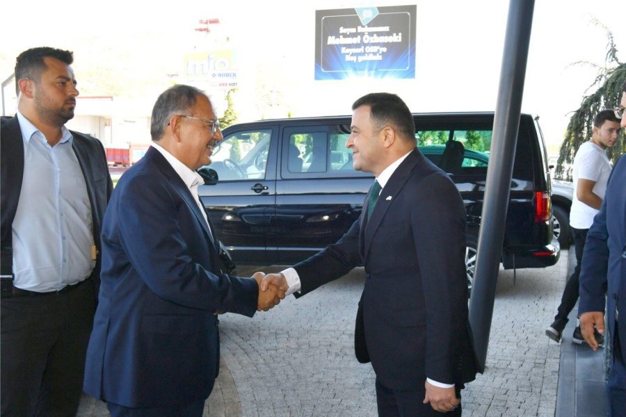 Özhaseki’den Kayseri Osb Yönetimine Hayırlı Olsun Ziyareti