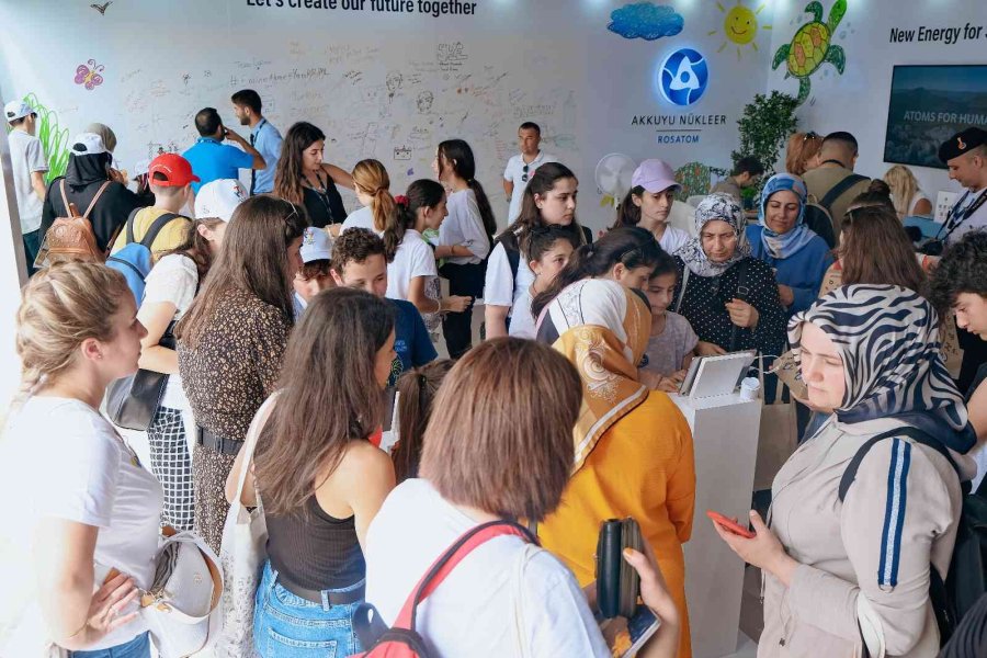 Akkuyu Nükleer A.ş. ’teknofest 2022’ye Katıldı