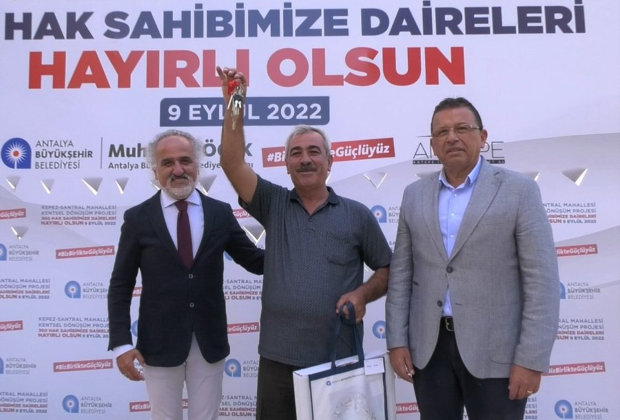 Kepez-santral Projesi’nde 3. Anahtar Teslim Töreni Yapıldı